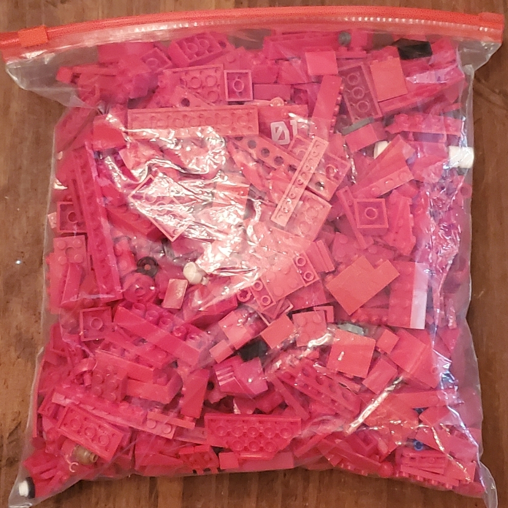 Red Legos 2 Lbs